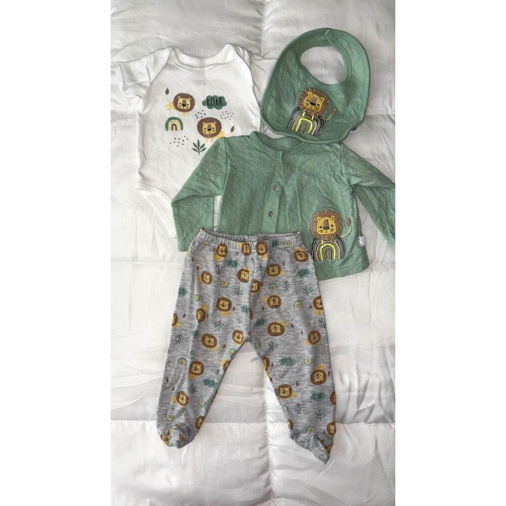 3-6 months old abay Lion set